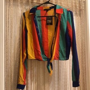 Forever21 Multicolor Top